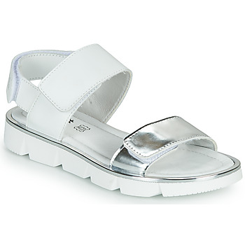 Sapatos Rapariga Sandálias Primigi ANNA Branco / Prata