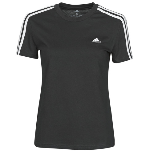 Textil Mulher T-shirt Compressport Racing cinzento Adidas Sportswear W 3S T Preto