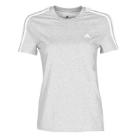 Textil Mulher T-Shirt mangas curtas Adidas Sportswear W 3S T Cinza