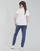 Textil Mulher T-Shirt mangas curtas Adidas Sportswear W BL T Branco