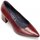 Sapatos Mulher Escarpim Dorking Sofi D7720 Bordeaux Vermelho