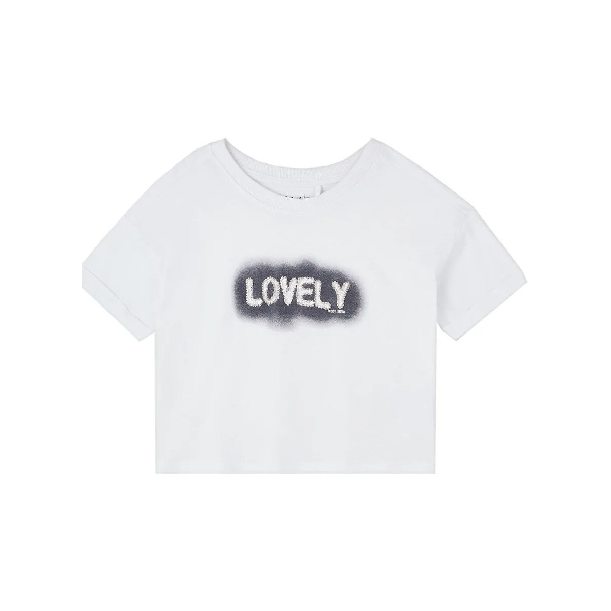 Textil Rapariga T-shirts Topman e Pólos Teddy Smith  Branco
