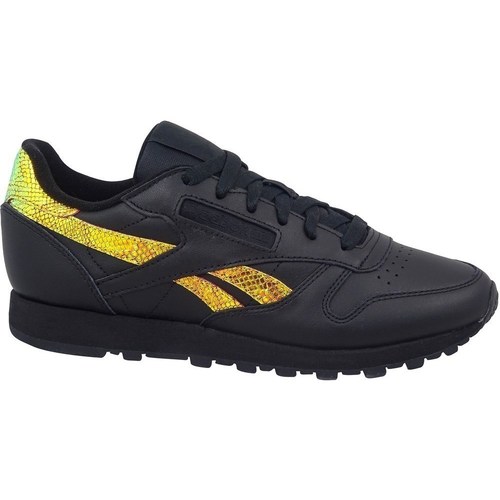Sapatos Mulher Sapatilhas Reebok Sport Classic Leather Amarelo, Preto