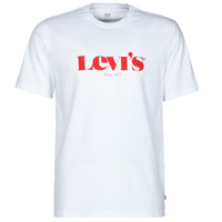 Textil Homem T-Shirt mangas curtas Levi's SS RELAXED FIT TEE Branco