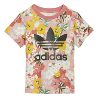 Textil Rapariga T-Shirt mangas curtas adidas Originals DREZZI Multicolor