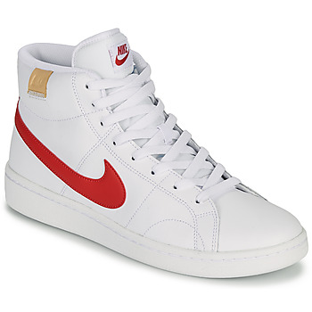 Sapatos Homem Sapatilhas Nike COURT ROYALE 2 MID Branco / Vermelho