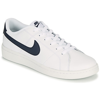 Sapatos Homem Sapatilhas flywire Nike COURT ROYALE 2 LOW Branco / Azul