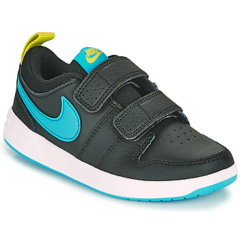 Sapatos Rapaz Sapatilhas dame Nike PICO 5 PS Preto / Azul