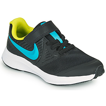 Sapatos Rapaz Multi-desportos amplify Nike STAR RUNNER 2 PS Preto / Azul