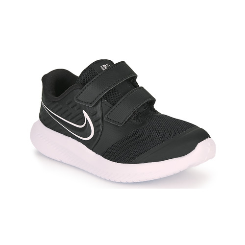 Sapatos Criança Multi-desportos Calcetines Nike STAR RUNNER 2 TD Preto / Branco