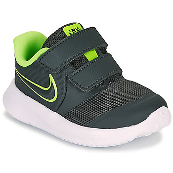 Sapatos Rapaz Multi-desportos Nike STAR RUNNER 2 TD Preto / Verde