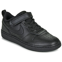 Sapatos Criança Sapatilhas gift Nike COURT BOROUGH LOW 2 PS Preto