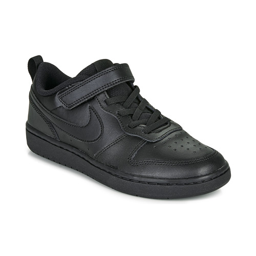 Sapatos Criança Sapatilhas size Nike COURT BOROUGH LOW 2 PS Preto