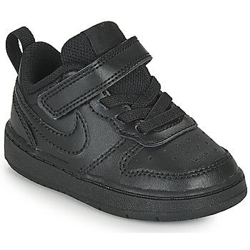 Sapatos Criança Sapatilhas Nike COURT BOROUGH LOW 2 TD Preto