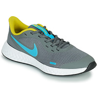 Sapatos Rapaz Multi-desportos Nike REVOLUTION 5 GS Cinza / Azul