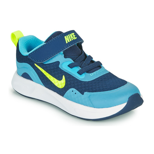 Sapatos Rapaz Multi-desportos date Nike WEARALLDAY TD Azul / Verde