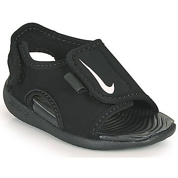 Sapatos Criança chinelos Nike SUNRAY ADJUST 5 V2 TD Preto