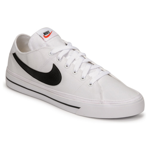 Sapatos Homem Sapatilhas Nike shipping Nike shipping COURT LEGACY CANVAS Branco / Preto
