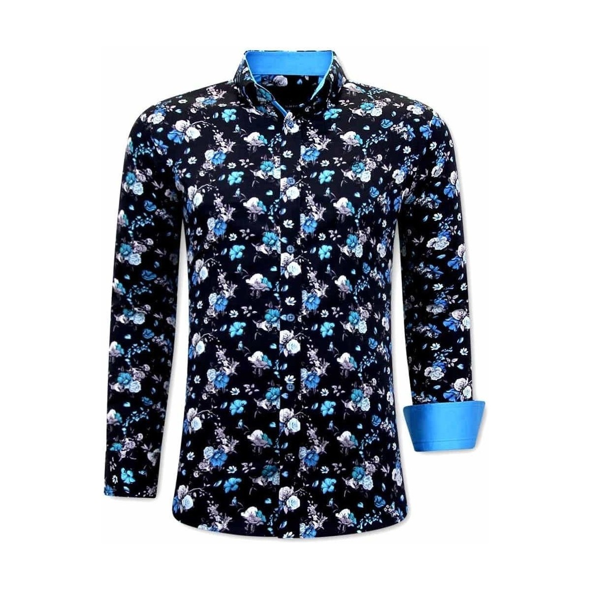 Textil Homem Camisas mangas comprida Tony Backer 115087526 Multicolor