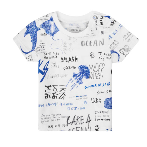 Textil Rapaz T-Shirt zappos curtas Ikks XS10021-19 Multicolor