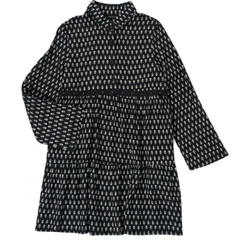 Textil Rapariga Vestidos curtos Ikks XS30002-02-J Preto