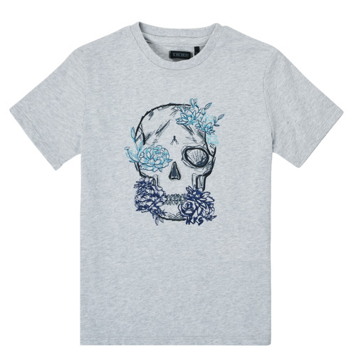Textil Rapaz T-Shirt Scott mangas curtas Ikks XS10243-21-J Cinza