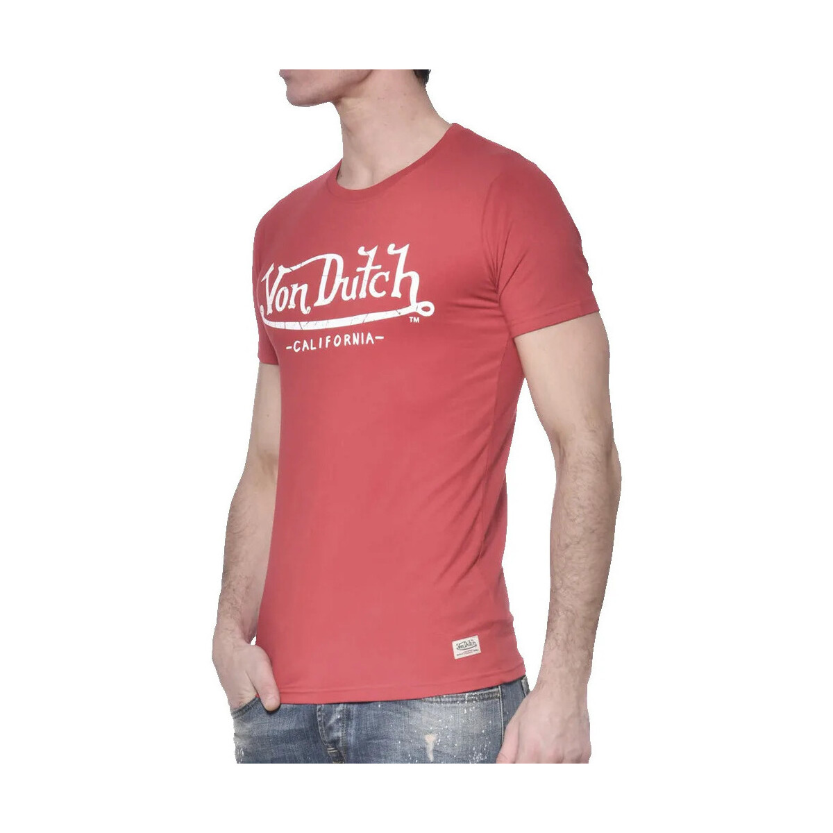 Textil Homem T-shirts T-shirt e Pólos Von Dutch  Vermelho