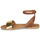 Sapatos Mulher Sandálias Betty London GIMY Camel / Ouro
