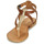 Sapatos Mulher Sandálias Betty London ORIOUL Camel / Ouro