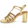 Sapatos Mulher Sandálias Maison Minelli THERENA Ouro