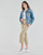 Textil Mulher Chinos Tommy Jeans TJW HIGH RISE STRAIGHT Bege