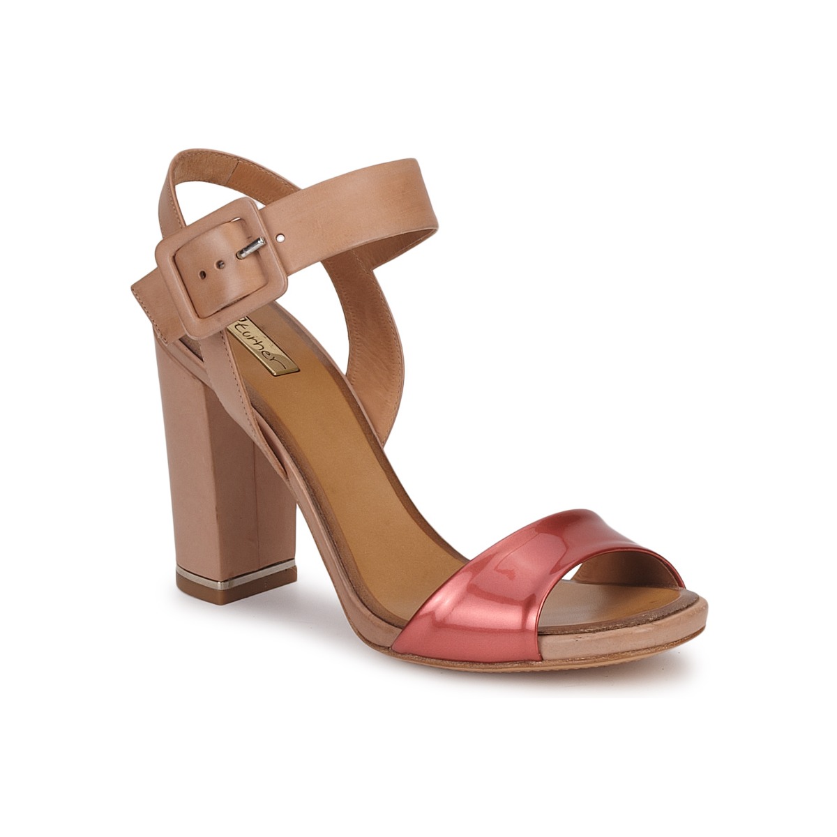 Sapatos Mulher Sandálias Eva Turner  Bronze / Vermelho