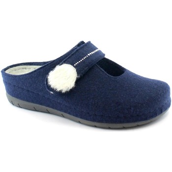 Sapatos Mulher Chinelos Grunland GRU-RRR-CI2281-JE Azul