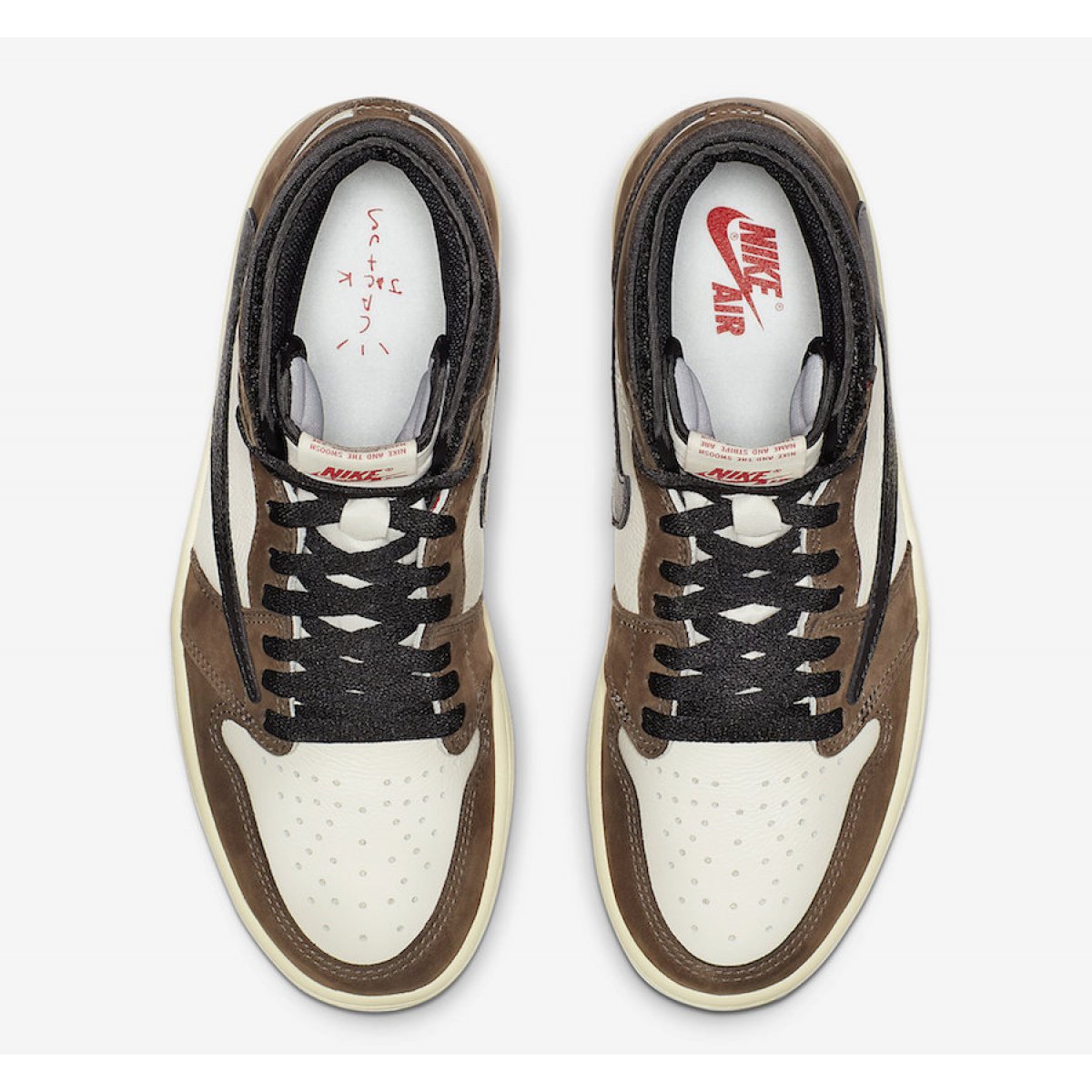 travis scott sapatos
