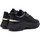 Sapatos Homem mede-se na parte mais larga abaixo da cintura, ao nível das nádegas Puand leather chunky runner with gold detail Preto