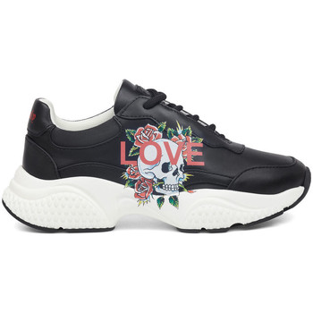Sapatos Mulher Sapatilhas Ed Hardy - Insert runner-love black/white Preto