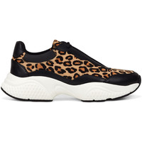 Sapatos Mulher Sapatilhas Ed Hardy - Insert runner-wild black/leopard Preto