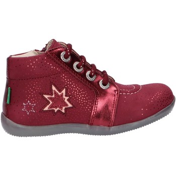 Sapatos Rapariga Botins Kickers 829630 BE POWER Rojo