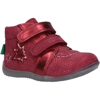 Sapatos Rapariga Botins Kickers 829620 BANGGY Vermelho