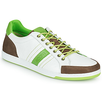Sapatos Homem Sapatilhas Kdopa MARIANO Branco / Verde