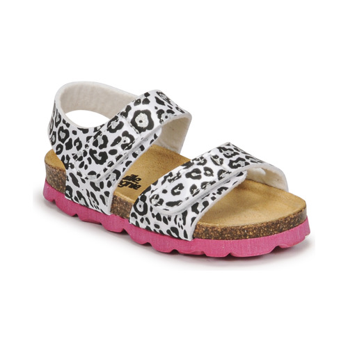 Sapatos Rapariga Sandálias Baixo: 1 a 2cmmpagnie BELLI JOE Leopardo