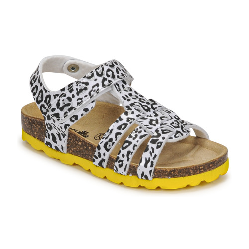 Sapatos Rapariga Sandálias Selecione um tamanho antes de adicionar o produto aos seus favoritosmpagnie JANISOL Leopardo / Branco / Preto