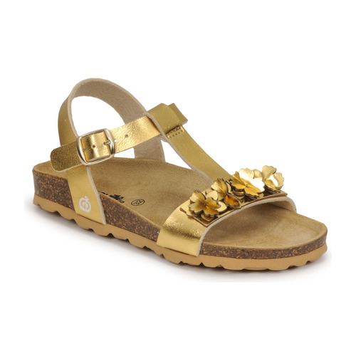 Sapatos Rapariga Sandálias Citrouille et Compagnie KAPIBA Ouro