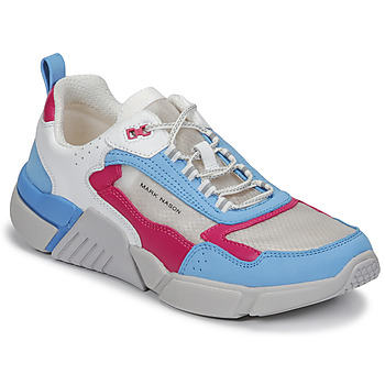 Sapatos Mulher Sapatilhas Skechers BLOCK/WEST Branco / Azul / Rosa