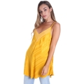 Tops / Blusas FR20SM547  Amarelo Disponível em tamanho para senhora. EU S,EU M,EU L,EU XS.Mulher > Roupas > Blusas