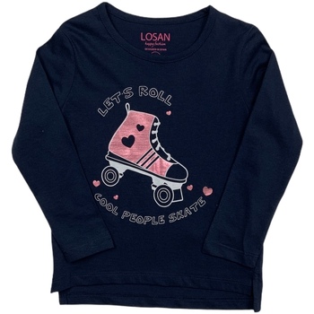 Textil Criança T-shirt mangas compridas Losan 026-1207AL Azul
