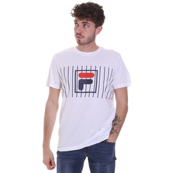 Textil Homem T-Shirt mangas curtas Fila 687989 Branco