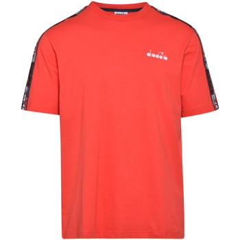 Textil Homem T-Shirt mangas curtas Diadora 502176429 Vermelho