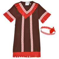 Textil Rapariga Disfarces Fun Costumes COSTUME ENFANT INDIENNE FOX KITTEN Multicolor