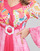 Textil Mulher Disfarces Fun Costumes COSTUME ADULTE HAPPY DIVA Multicolor